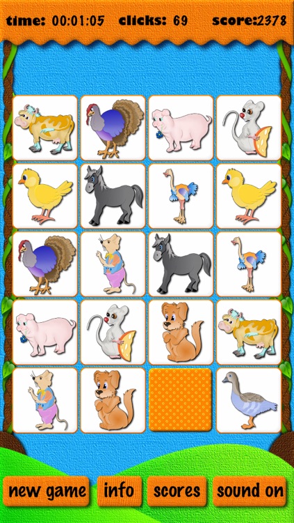 Animal Match - free educational learning card matching games for kids and parents screenshot-3