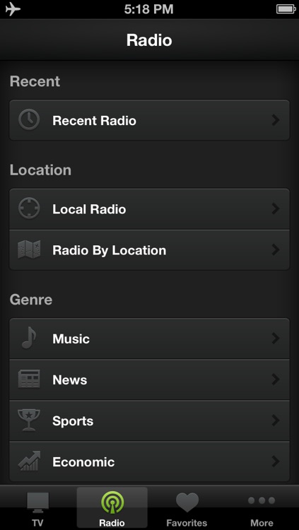 OStream - Watching live TV and listen to live radio around the world