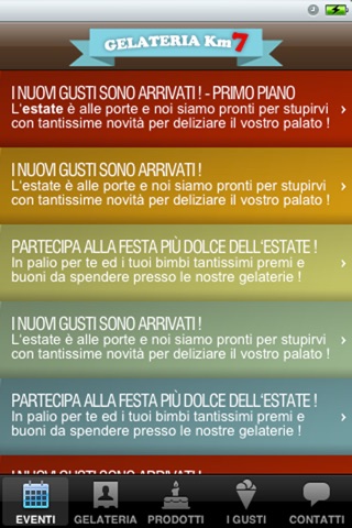 Gelateria Km7 screenshot 2