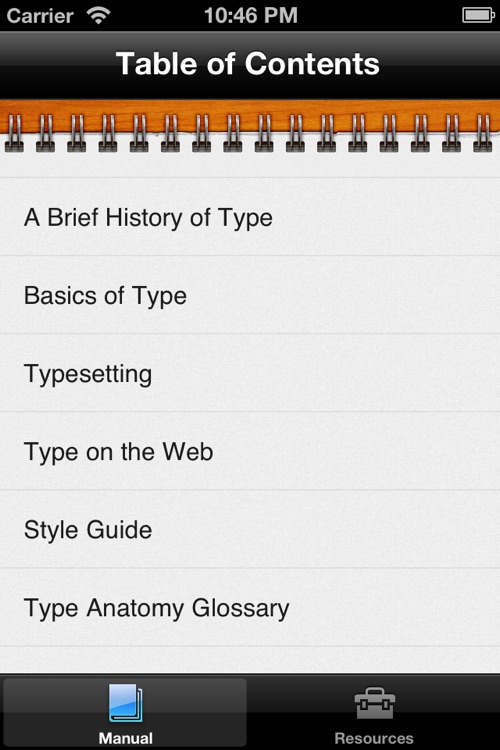 The Typography Manual