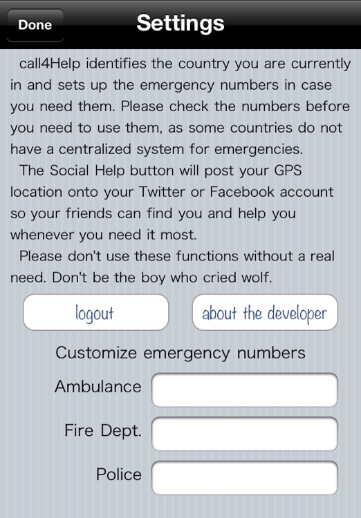 call4help - a lifesaving app by Ovidiu Dumitriade