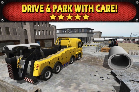 Construction Crane Parking 2 - City Builder Realistic Simulator HD Full Version screenshot 3