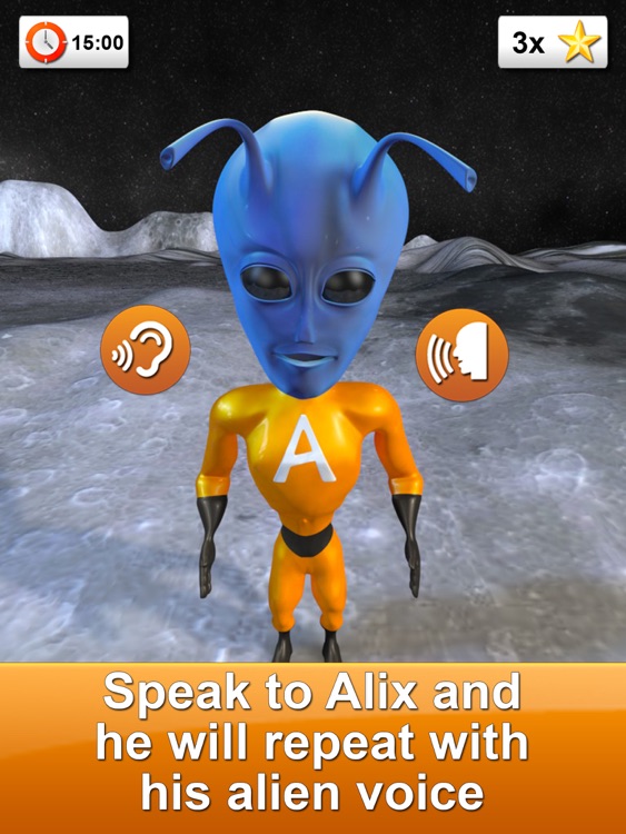 Alix the talking Alien for iPad