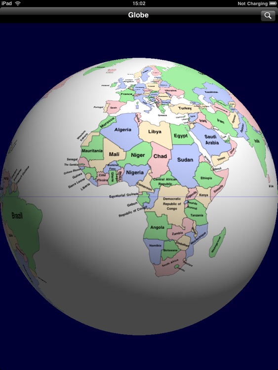 Globe for iPad