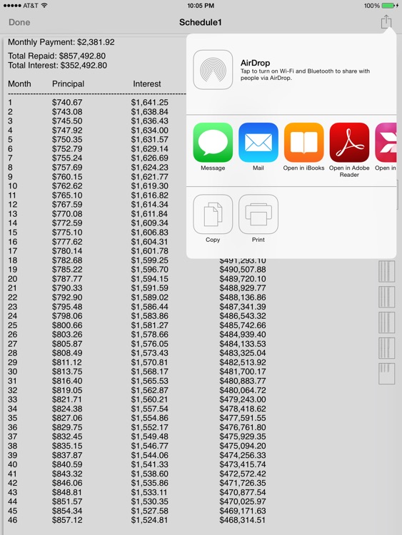 Amortizator Pro for iPad screenshot-3