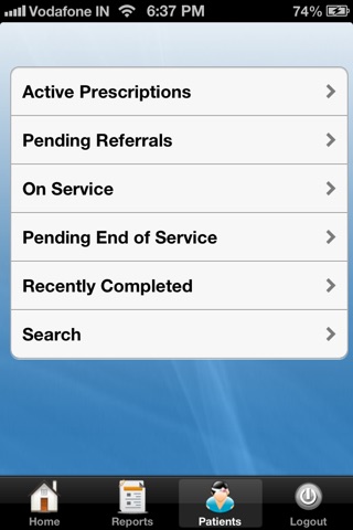 Cardionet Access for iPhone screenshot 2