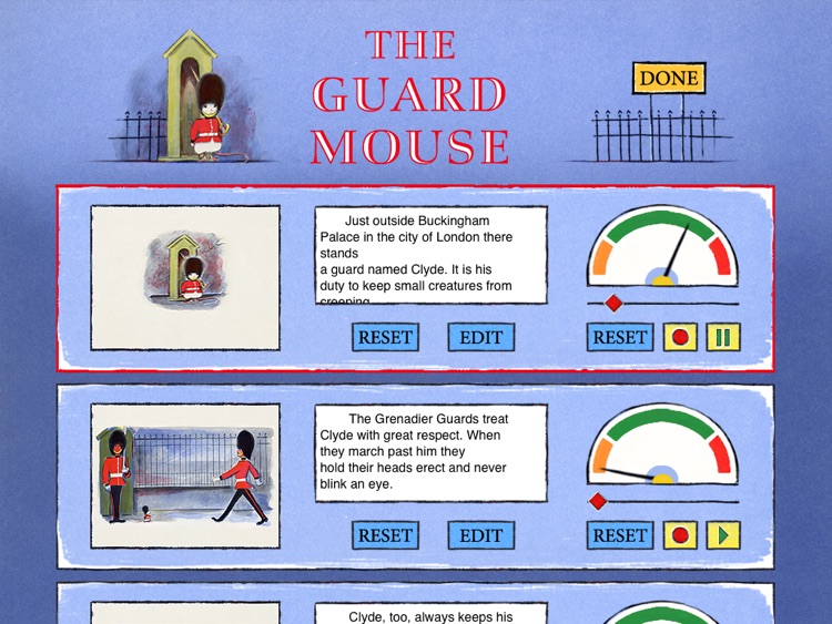 Introduce London to children in a picturesque way through “The Guard Mouse” a classic tale by the author of Corduroy, Don Freeman. A perfect bedtime story. (iPad Lite version, by Auryn Apps) screenshot-3