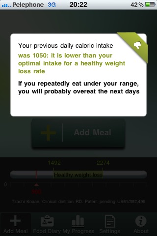 CountEat. Calories. An innovative diet approach for counting calories and weight loss screenshot 3