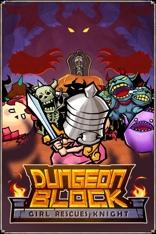 Dungeon Block: Girl, Rescues Knight! screenshot-4