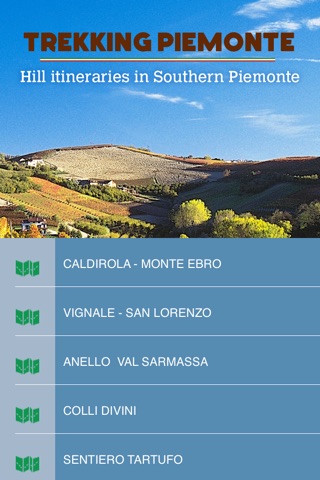 TREKKING PIEMONTE Hill itineraries in Southern Piemonte screenshot 2