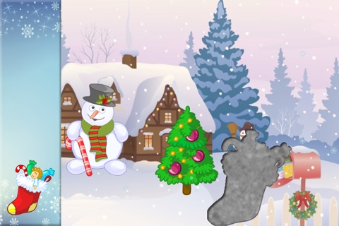 Christmas Puzzles for Toddlers and Kids : Discover Santa Claus ! screenshot 2