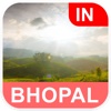 Bhopal, India Offline Map - PLACE STARS