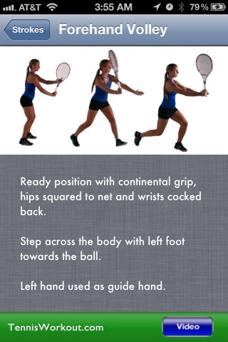 TennisWorkout.com The Basics screenshot 4