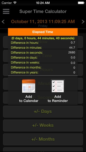 Super Time Calculator - Working/Playing with time(圖3)-速報App