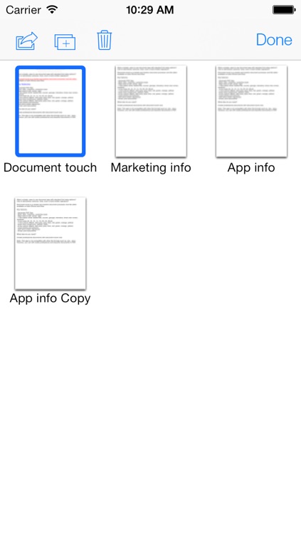 Document touch: Word processor and file editor app screenshot-4