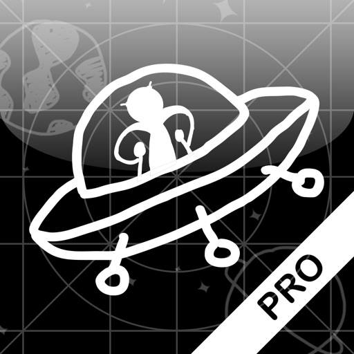 Stick-Man Spaceman Sniper PRO - An angry astronaut and his jetpack hunt aliens on a spacewalk Icon