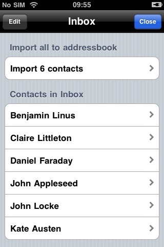 Air Contacts screenshot 4