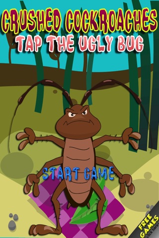 Crushed cockroaches - Tap the ugly bug game - Free Edition screenshot 4