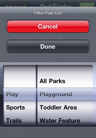 Park Finder screenshot 2