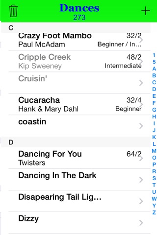 Line Dance Organizer screenshot 2