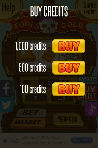 Fools Gold - Pirate Casino Slots screenshot 2