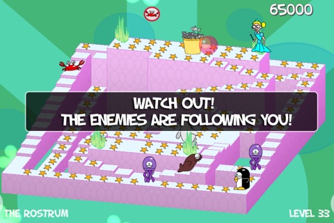 Ice Tales HD - The A-maze-ing Adventure of Pendleton Penguin in 2.5D screenshot 4