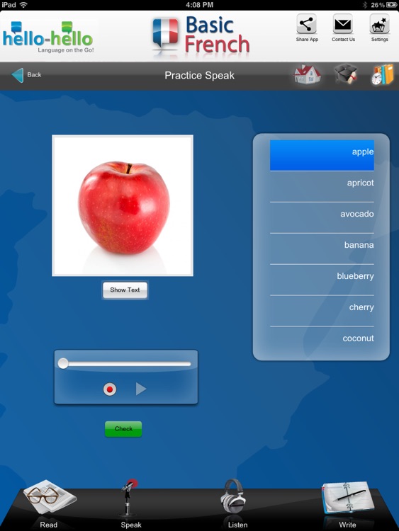 Learn French Vocabulary HH screenshot-4