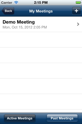 Meetings2Go screenshot 2