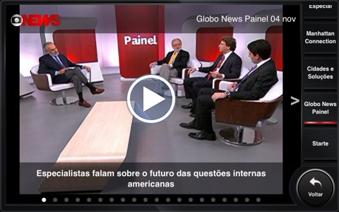 Globo News screenshot 3