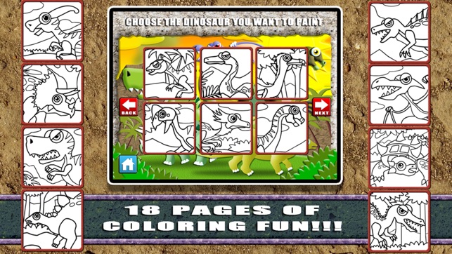 Coloring World: It's Dinosaurs (Lite)! - My Free Dino Finger(圖3)-速報App