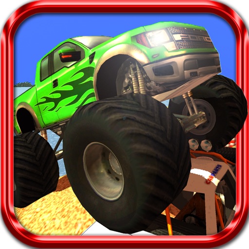 3D Monster Truck Island Offroad Rally - Parking Simulator Free