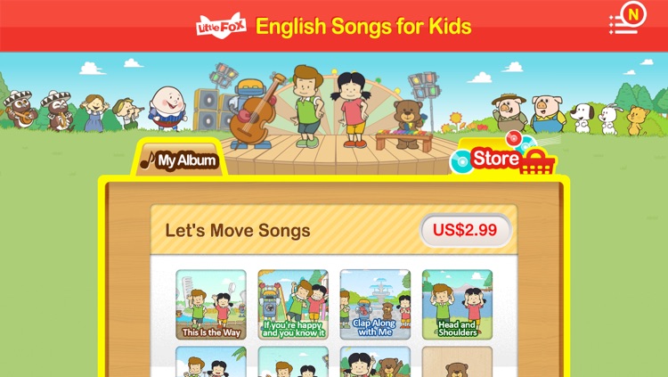 Little Fox English Songs for Kids