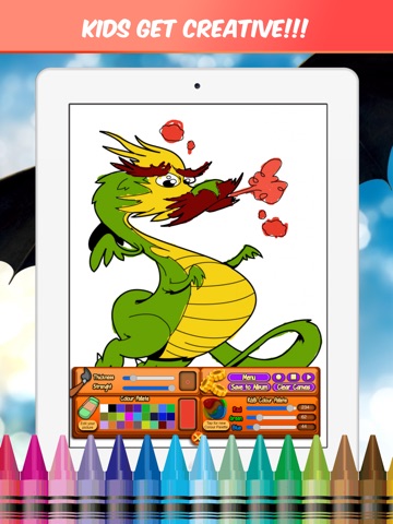 Dragon Coloring Book For Kids screenshot 3