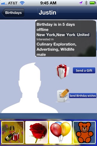 Birthday Calendar with Easy Reminders screenshot 4