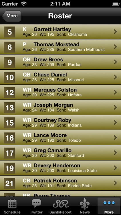 WhoDatApp - New Orleans Football screenshot-3