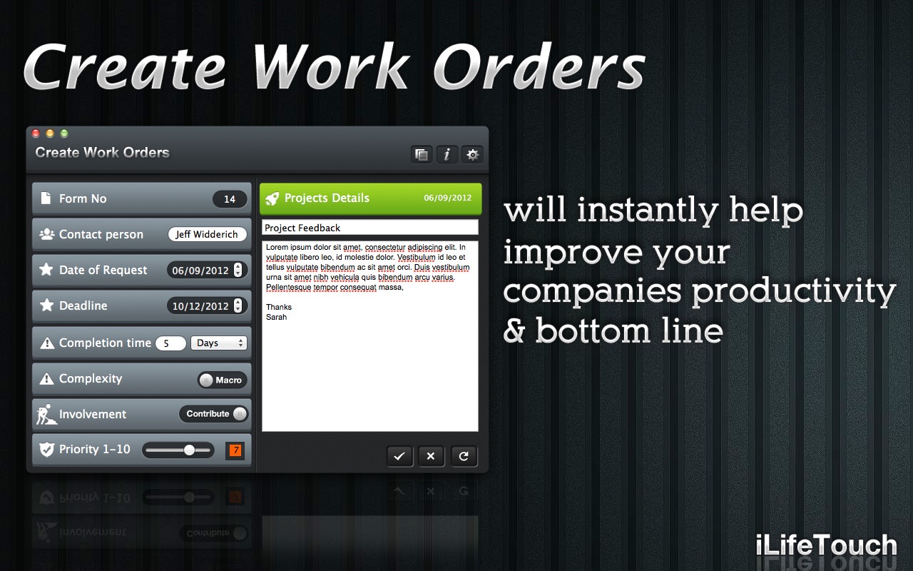 ‎Create Work Orders on the Mac App Store