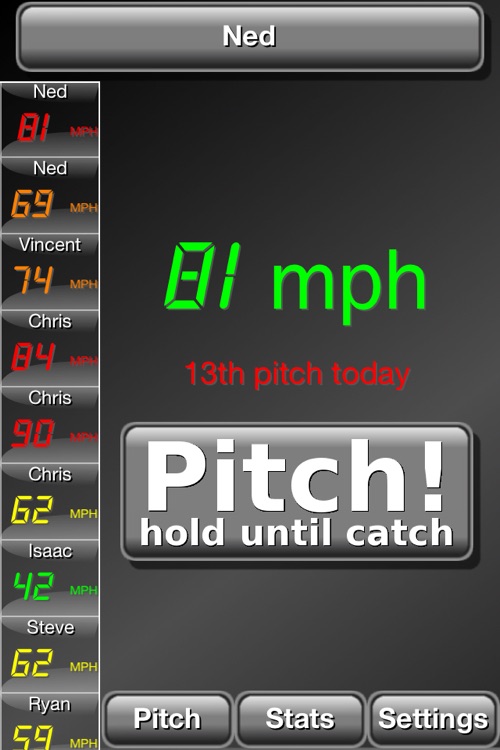 Pitch Radar Gun