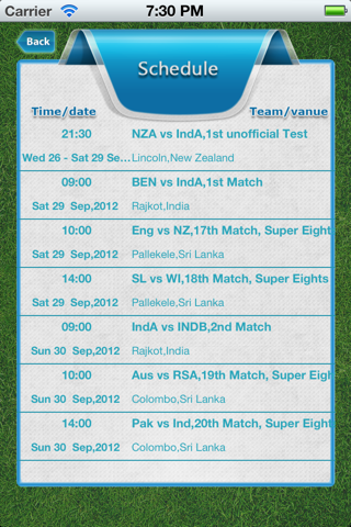 Cricket Live Score + screenshot 2