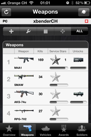 BF3 Stats (unofficial) screenshot 2