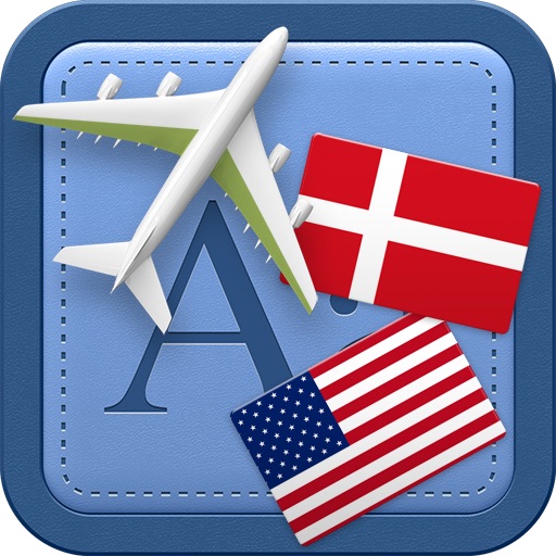 Traveller Dictionary and Phrasebook Danish - US English icon