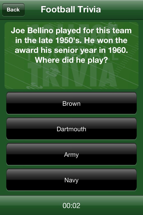 College Football Trivia and More