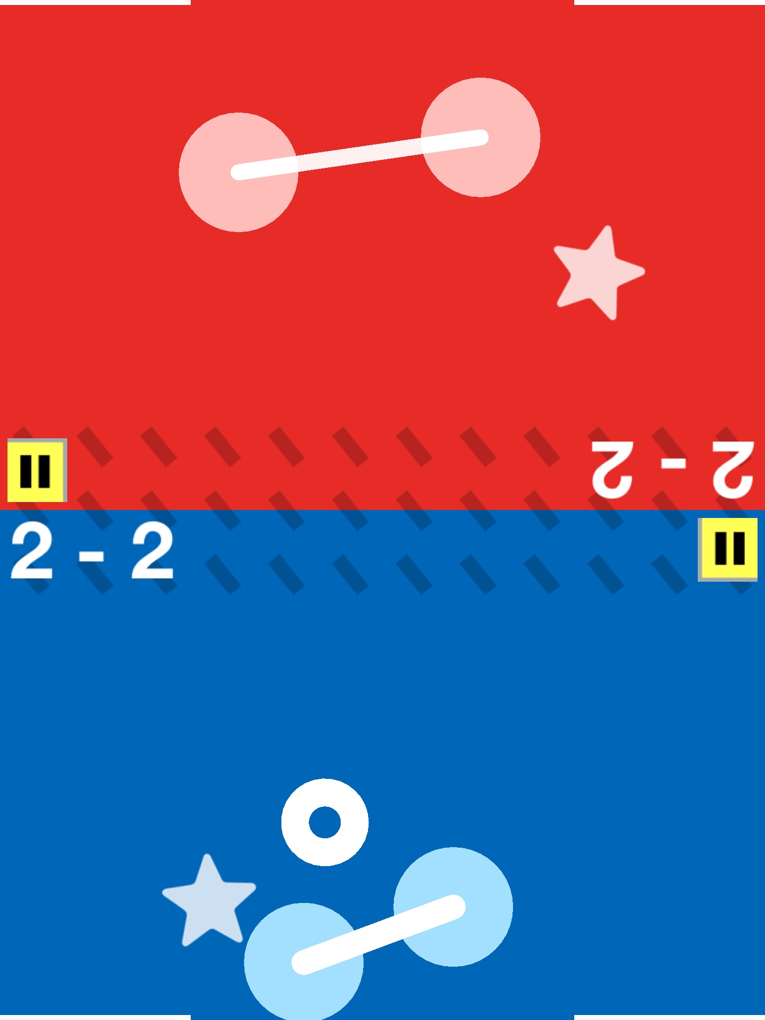 Pinch Pong - Touch multiplayer air hockey for 2 screenshot 2