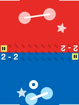 Game screenshot Pinch Pong - Touch multiplayer air hockey for 2 apk