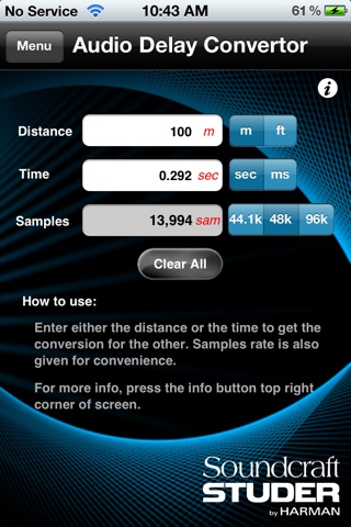 Audio Calc Toolkit screenshot 4