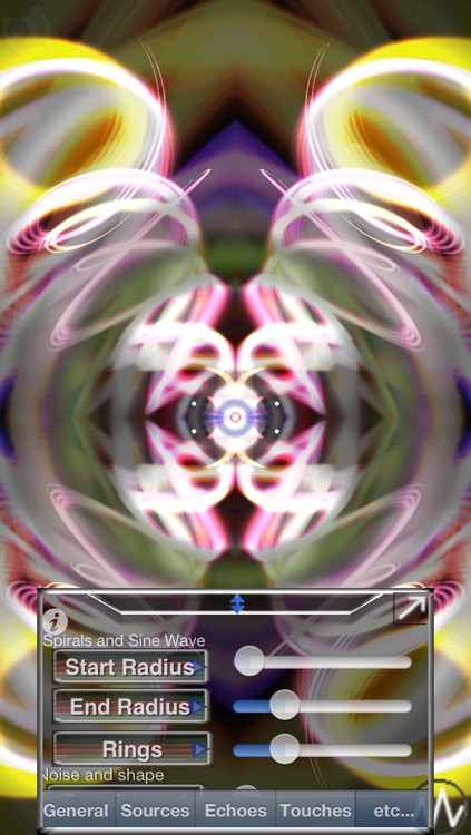 iBeams - Interactive Effects and Music Visualizer