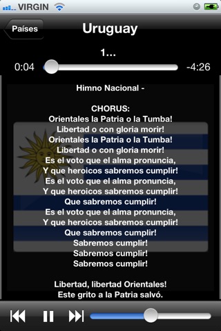 World National Anthems (With Lyrics) screenshot 4