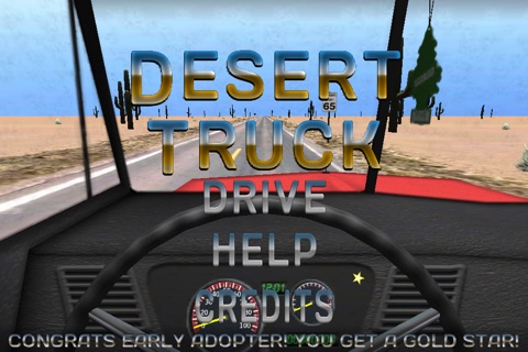 Desert Truck Lite screenshot 2