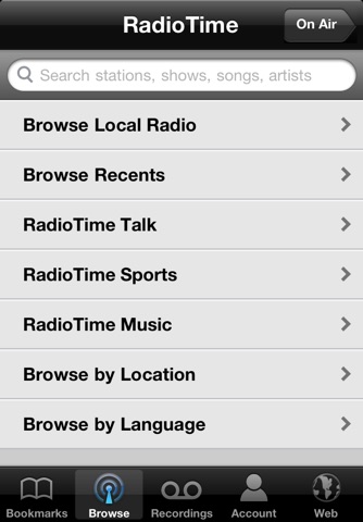 iRadio screenshot 2