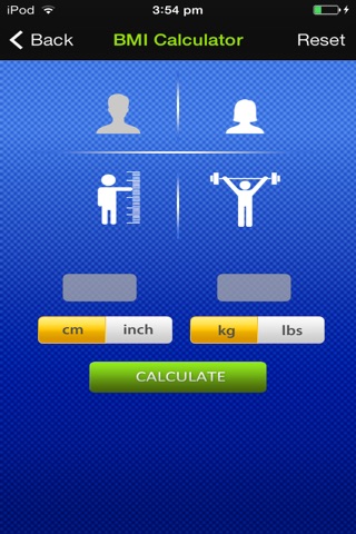 BMI Monitor screenshot 2