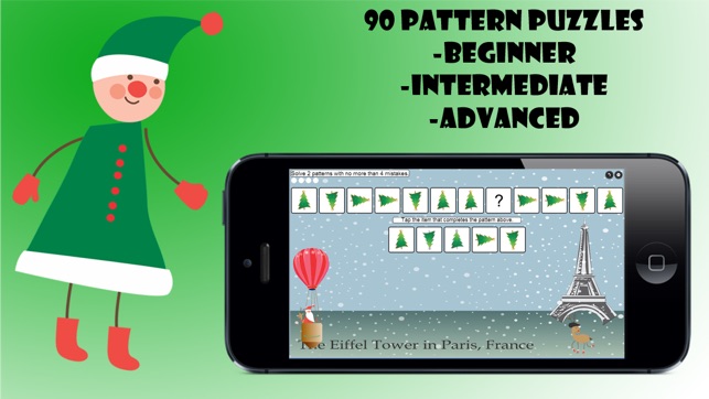 Kids Christmas Pattern Game by Corvid Apps(圖3)-速報App